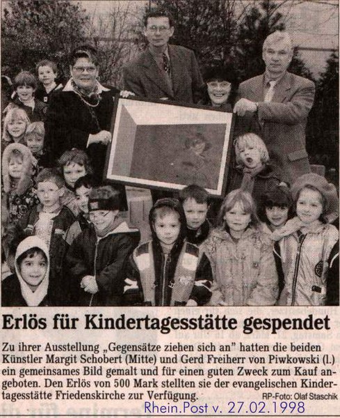 Erlös für die Kindertagesstätte in Hilden