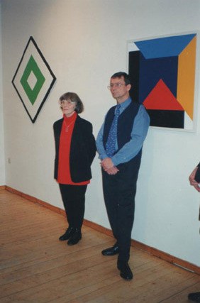 Vernissage-Gerd und Margit