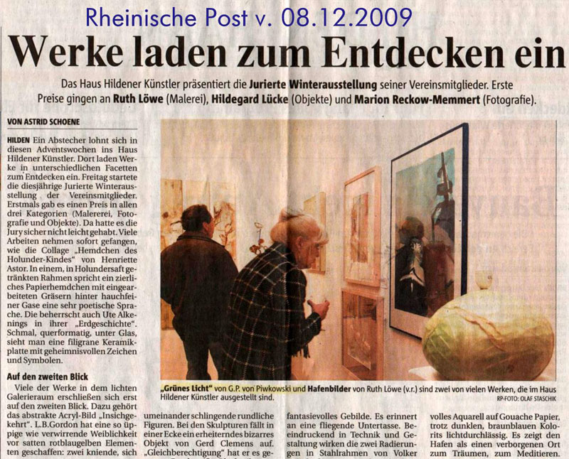 grünes Licht-Rheinische Post v. 08.12.2012