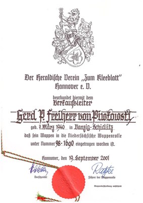 heraldische verein "zum "kleeblatt"