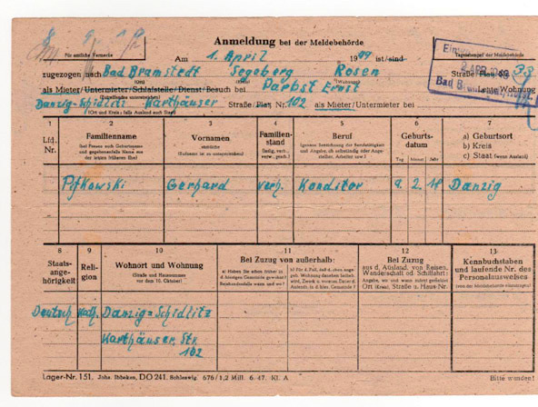 Anmeldung bei der Meldebehörde-Bad-Bramstedtd-1949