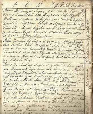 Dionizy Nuszkiewicz * 1767 in Klodawa