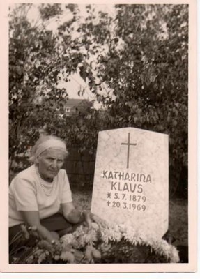 Katharina Klaus 1879-1969-Grabstein