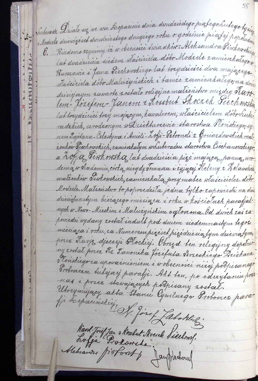 zofia piwkowska-1922-Hochzeit.png