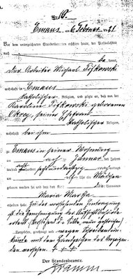 Maria Martha Pifkowski-Geburtsurkunde-1886